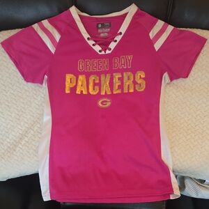 Green Bay Packers Women's Pink Jersey